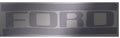 Silver Tailgate Letter Decal Set For 1953-1958 Ford F100 F250 F350