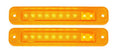 LED Side Marker Lights For 1978-1979 Ford Bronco; Pair