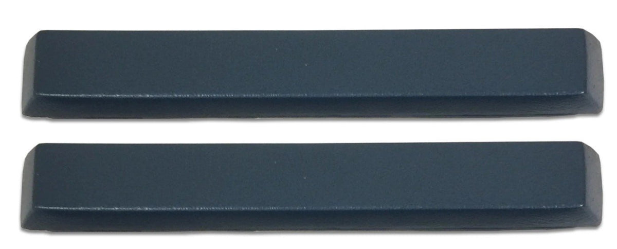 Blue Urethane Arm Rest Pad Pair For 1966 Ford Mustang Models