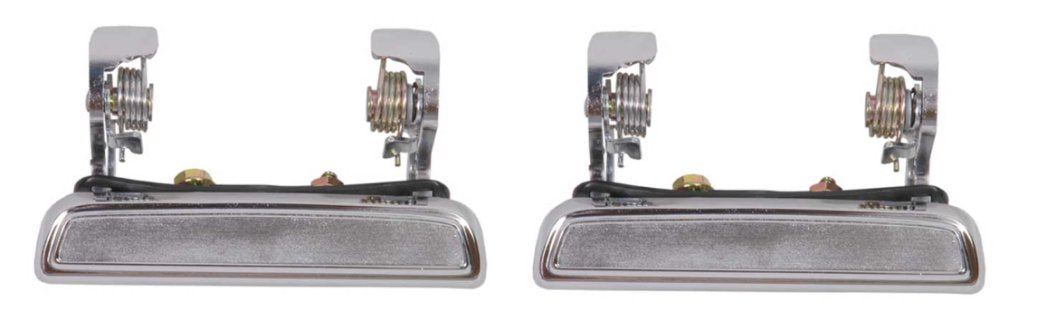 Chrome Exterior Door Handle For 1973-1979 Ford F100 F250 F350 Ranchero; Pair
