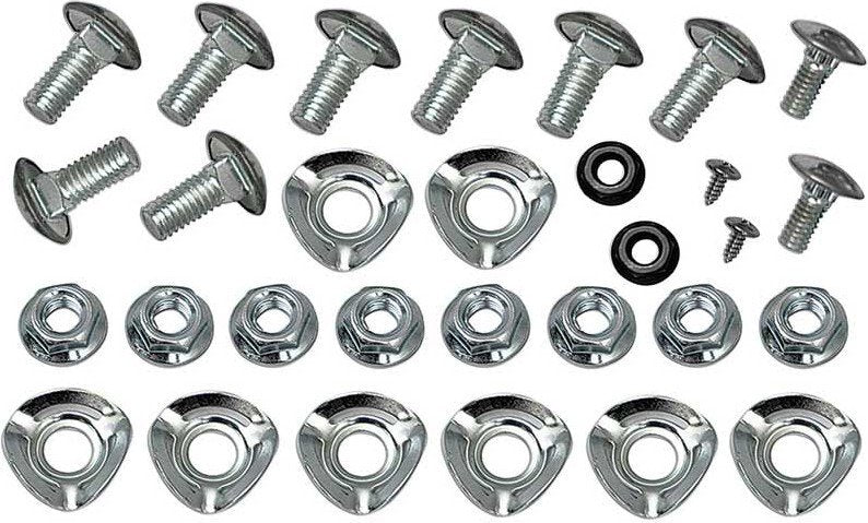 Front and Rear Bumper Bolt Mounting Kit For 1964-1970 Ford Mustang; 28 Pieces