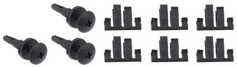 Cowl Vent Grill Retainer Clip Set For 1994-2004 Ford Mustang