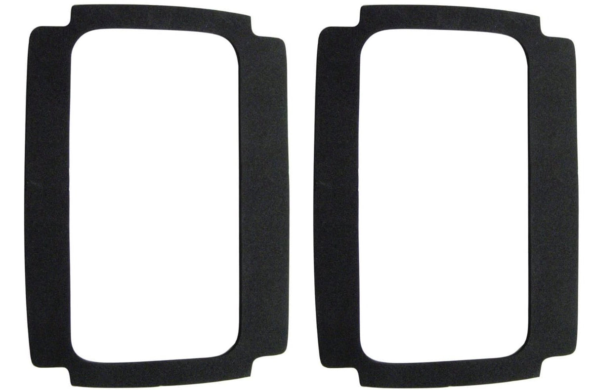 Black Foam Tail Light Gasket For 1964-1966 Ford Mustang Pair