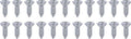22 Piece Sill Plate Carpet Hold-Down Screw Set For 1963-1966 Dodge Dart