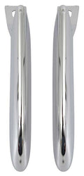 Chrome Rear Bumper Guards RH and LH Pair Fits 1964-1966 Mustang