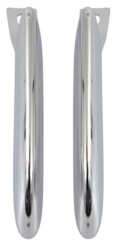 Chrome Rear Bumper Guards RH and LH Pair Fits 1964-1966 Mustang