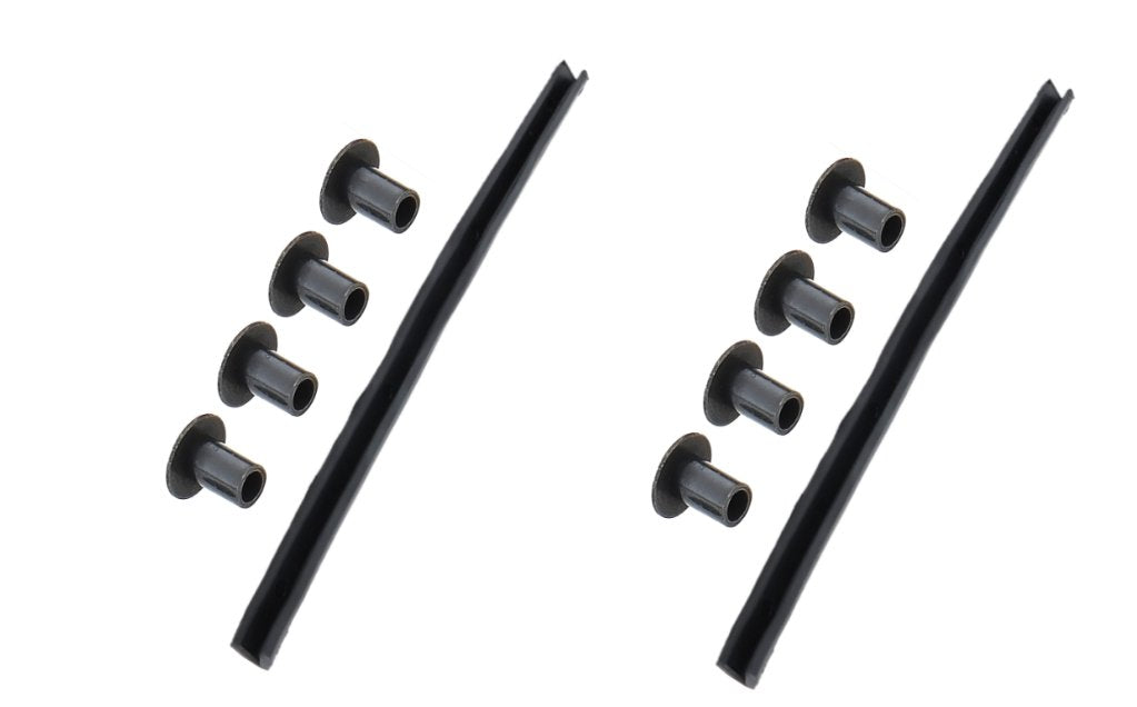 Vent Window Division Bar Weatherstrip For 1964-1966 Ford Mustang; Pair