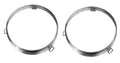 Headlamp Retaining Ring For 1955-57 Ford Thunderbird And 60-66 Ranchero ; 7 Inch