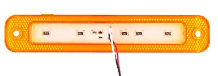 LED Side Marker Lights For 1978-1979 Ford Bronco; Pair