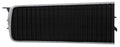 Headlamp Door RH Black Silver Accent Fits 1969 Dodge Charger