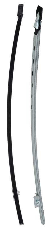 Glass Run Channel Assembly Pair Fits 1967-1968 Ford Mustang