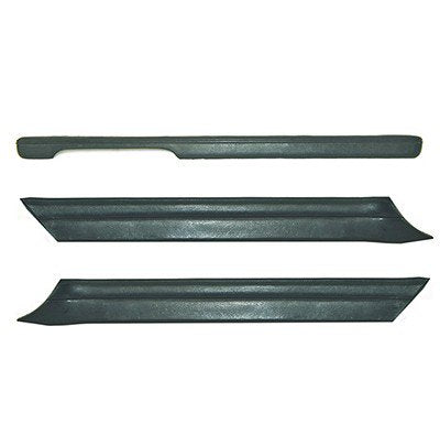 Fits 1967-1968 Mustang Lower Instrument Panel Pad / Windshield Pillar Pad Kit