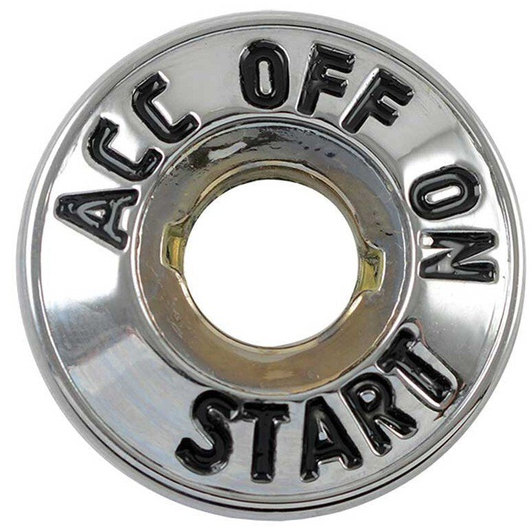 Chrome Ignition Switch Bezel For 1957-1960 Ford F100 F250 F350 F-Series