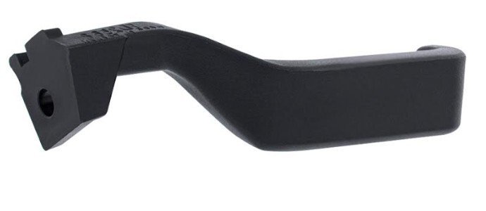 Black Interior Door Handle For 1987-1996 Ford Bronco; Passenger Side