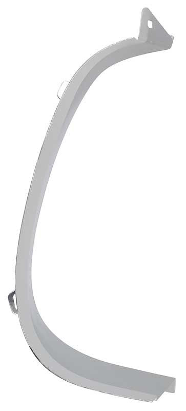 Grille Opening End Panel Molding with Clips LH Except Shelby Fits 1969 Mustang