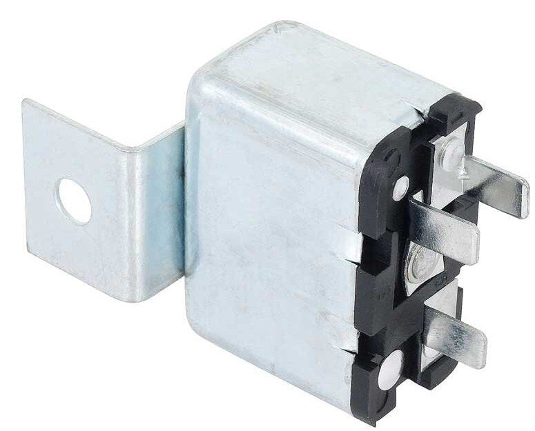 Horn Relay For 1967-1969 Ford Mustang; 12 Volt; 30 Amp; 3-Terminal