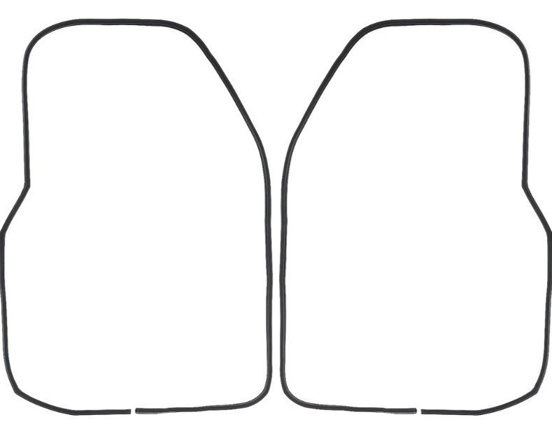 Door to Body Weatherstrip Seal Set For 1967-1972 Ford F100 F250 and F350 Trucks