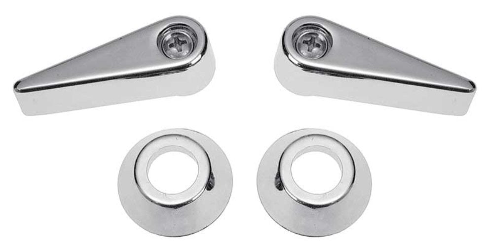 Seat Latch Handle and Bezel Kit For 1970 Ford Mustang and Mercury Cougar