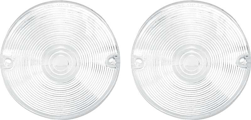 Parking Light Lens Pair Fits 1968 Dodge Dart