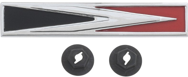Arrow Fender Door Emblem Fits 1971-1974 Dodge Charger; Pair