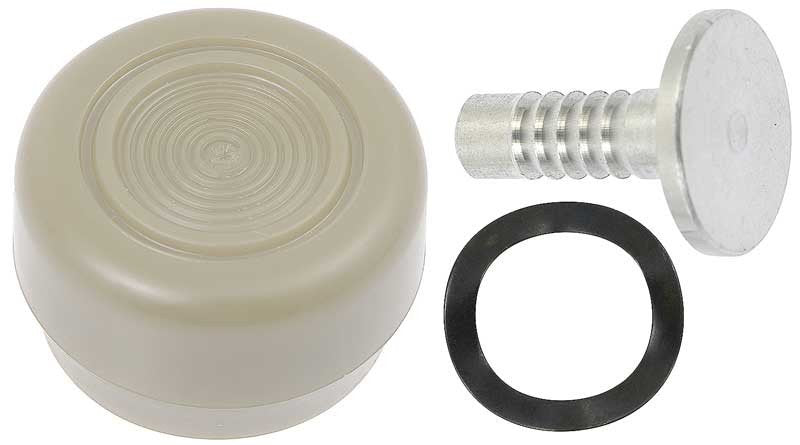 Window Crank Knob White Fits 1968-1979 Ford