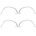 Wheel Opening Molding Kit Fits 1970 Mustang Fastback