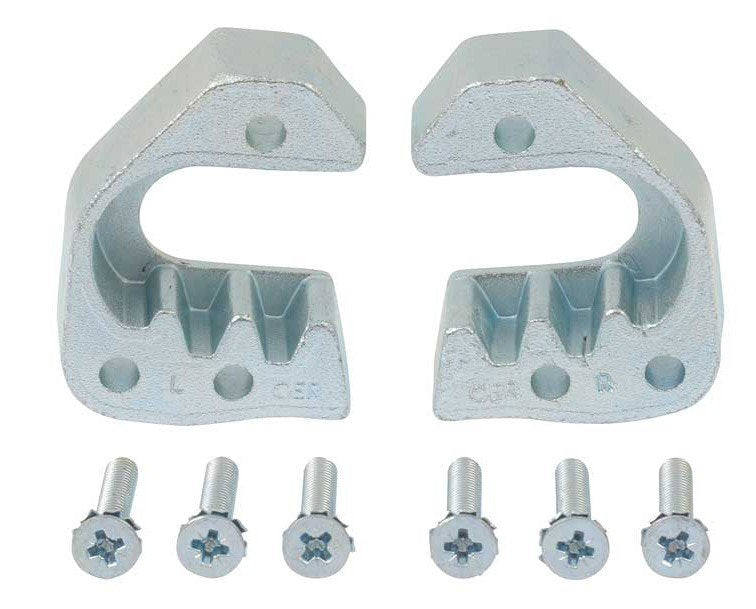 Door Striker Plate Set With Screws For 1968-1970 Plymouth Belvedere and GTX
