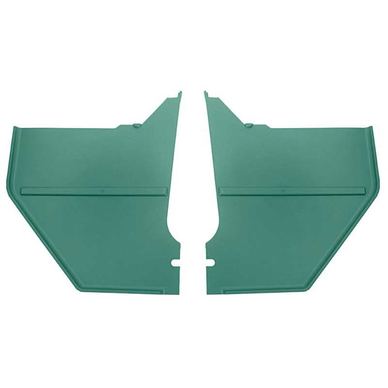 Coupe/Fastback Kick Panel Pair Turquoise Fits 1966 Ford Mustang