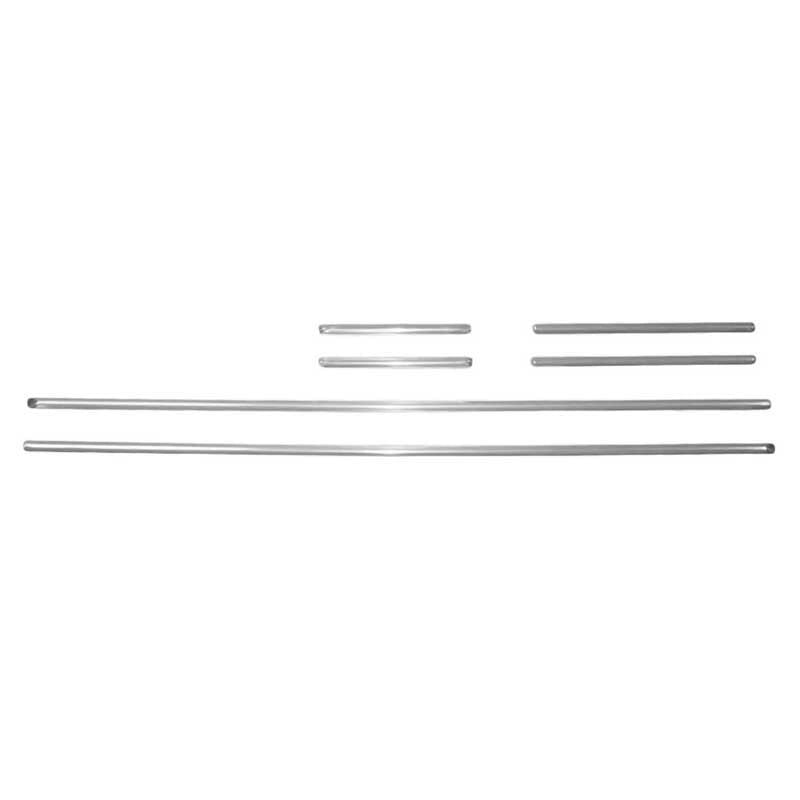 Rocker Molding Set Mach 1 6-Piece Set Fits 1970 Ford Mustang