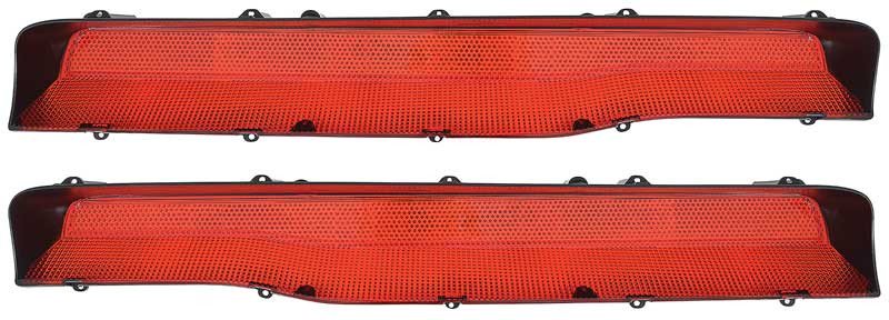 Tail Light Lenses Pair Fits 1970 Dodge Charger