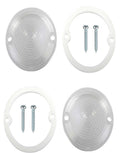 Clear Backup Lens Set For 1964-1968 Ford Mustang and 1967-1968 Mercury Cougar