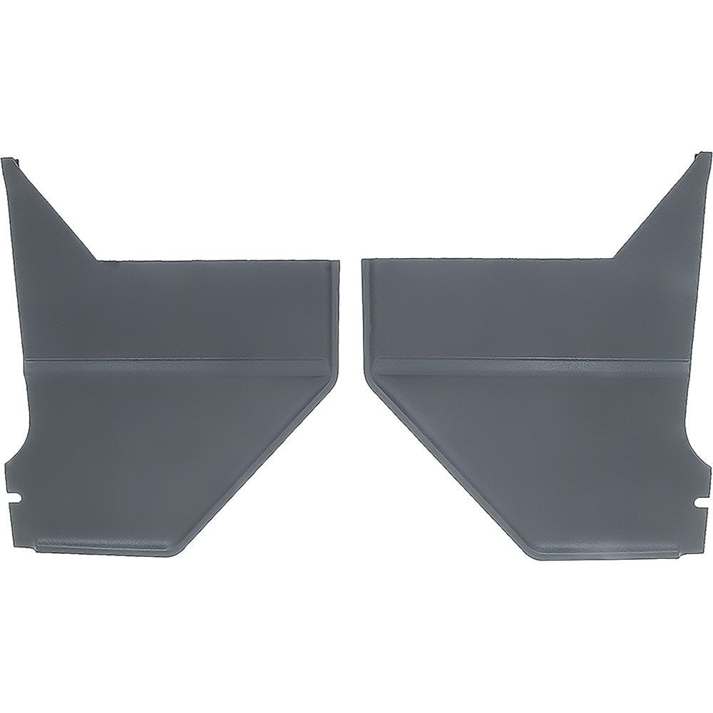 Coupe/Fastback Kick Panel Pair Black Fits 1967-1968 Ford Mustang