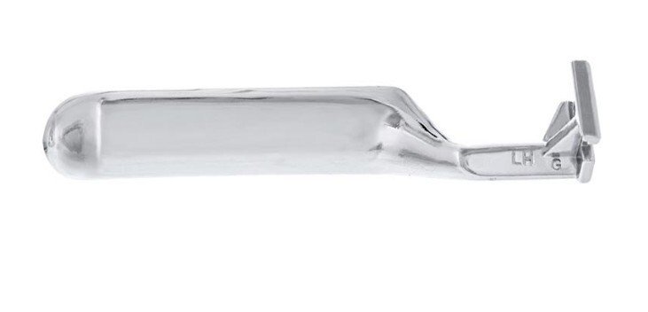 Chrome Die-Cast Interior Door Handle For 1980-1986 Ford Bronco; Driver Side