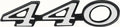 440 Fender Emblem Fits 1969-1970 Dodge Coronet