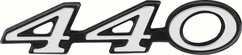 440 Fender Emblem Fits 1969-1970 Dodge Coronet