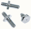 Chrome Saginaw Power Steering Pump Stud & Bolt Kit Fits 1962-2002 GM Mopar