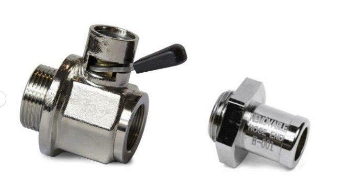 1/2"-20 Thread EZ Oil Drain Valve With Hose Barb For 1954-1978 Ford Models
