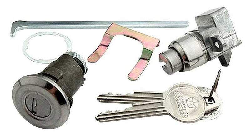 Glove Box and Trunk Lock Set For 1962-1964 Plymouth Fury Sport Fury and Savoy