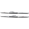 Wiper Blade Set Long Frame Red Button Refill 1/4 Bayonet 15 Fits 1960-1976 Anco