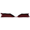 Kick Panel Fits 1965-1968 Mustang Convertible Loop Kick Panel Carpet - Maroon