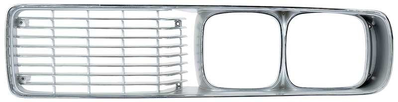 Front Grill Chrome LH Fits 1973-1974 Charger SE