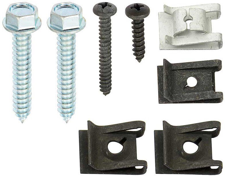 Armrest To Door Mounting Screws and Nuts For 1987-1993 Ford Mustang