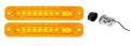 LED Side Marker Lights For 1978-1979 Ford Bronco; With Flasher; Pair