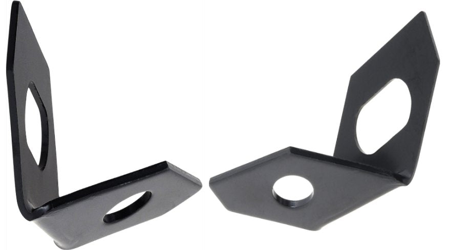 Bumper End To Fender Bracket; Driver And Passenger Side For 1967-68 Ford Mustang