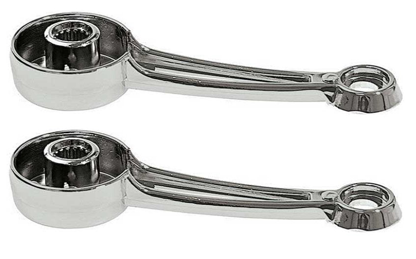 Door Window Crank For 1968-1972 Ford F100 F250 F350; Standard Interior; Pair