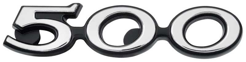 500 Headlamp Door Emblem Fits 1970 Dodge Charger