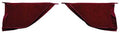 Kick Panel Loop Carpet - Maroon Fits 1965-1968 Mustang Coupe