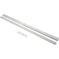 Polished Aluminum Door Sill Plate Pair Fits 1948-1956 Ford F-Series