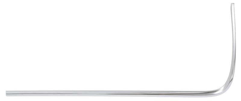 Grille Opening Molding Thin Aluminum LH Fits 1967-1968 Mustang