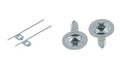 Windshield Washer Nozzles And Mounting Screws For 1966 Ford Mustang